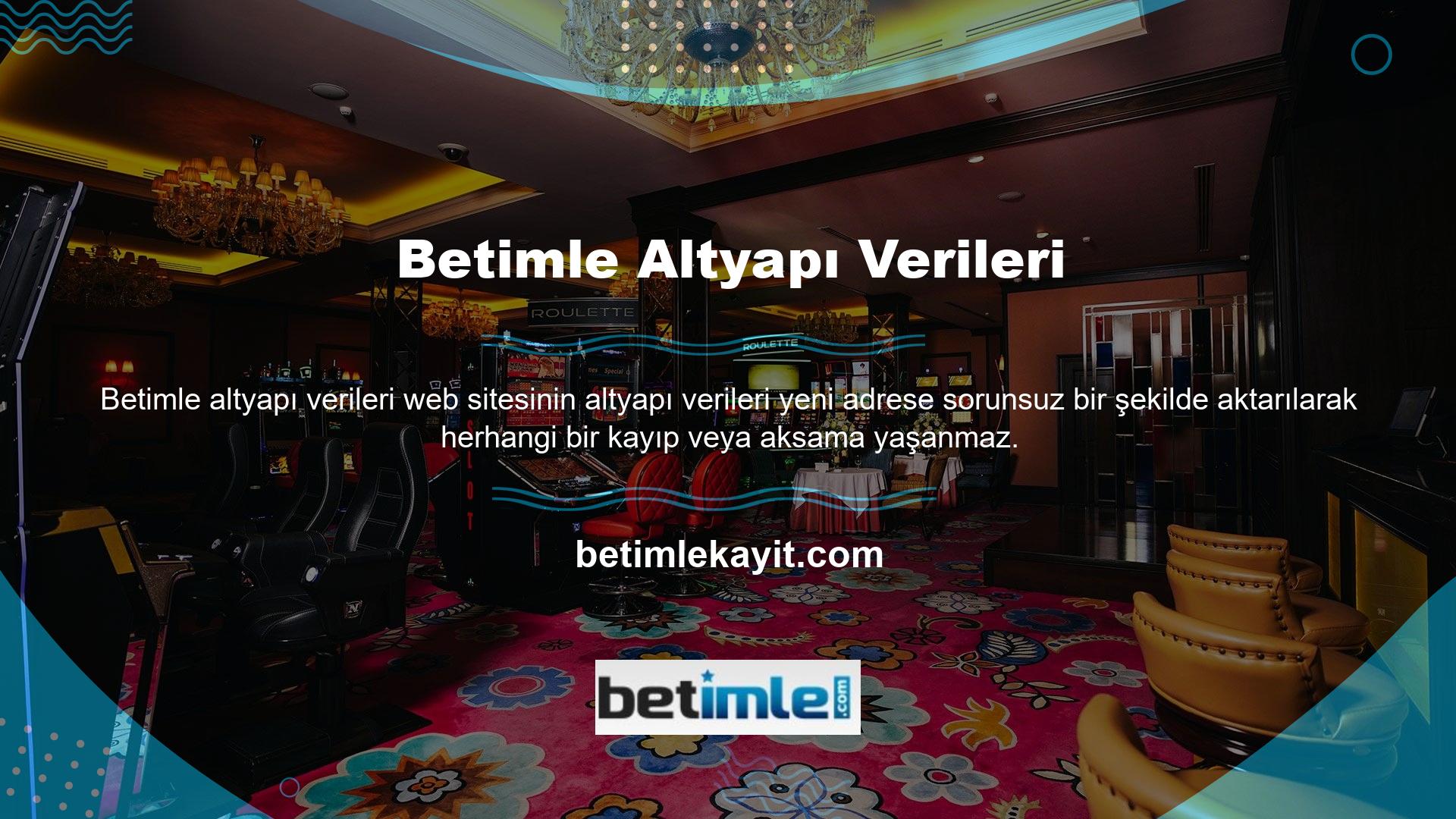 Bazen yabancı casino siteleri Betimle adresinde değişiklikler yaparak güncellemelerin gerçekleşmesine neden olur