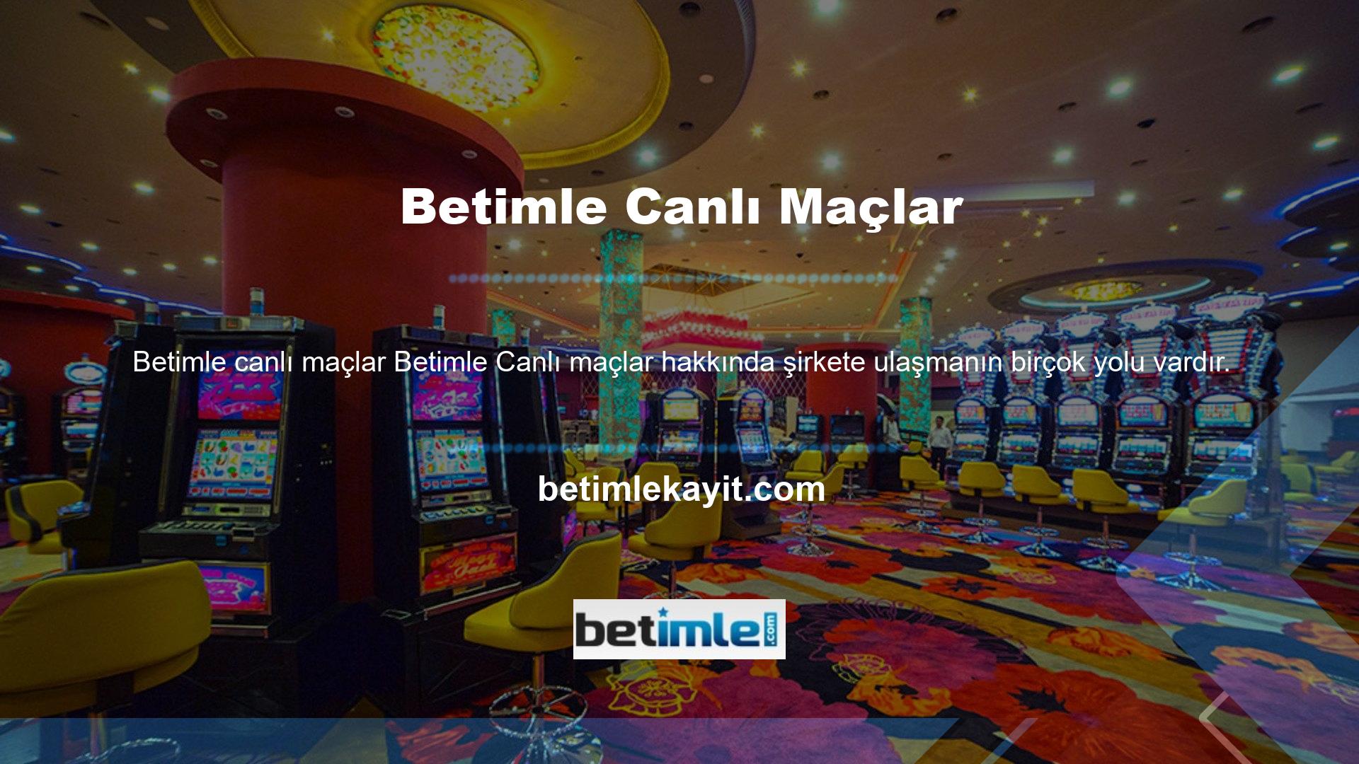 Betimle ile telefonla iletişime geçebilirsiniz