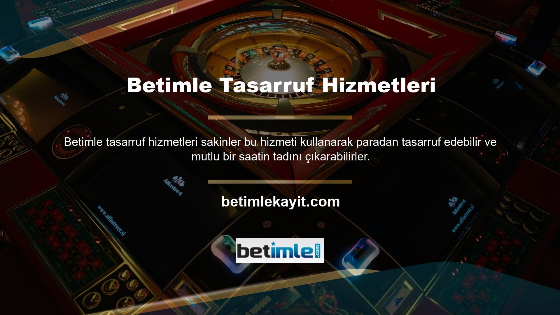 Piyango, casino, canlı casino ve slot oyunları gibi birçok farklı seçenek içeren Betimle de içerik açısından zengindir